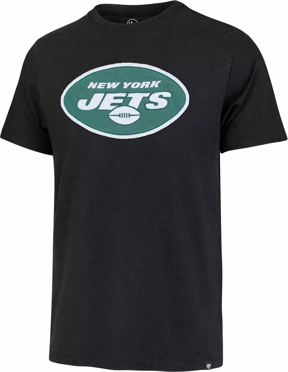 NEW ’47 unisex new york jets franklin fieldhouse tee in black